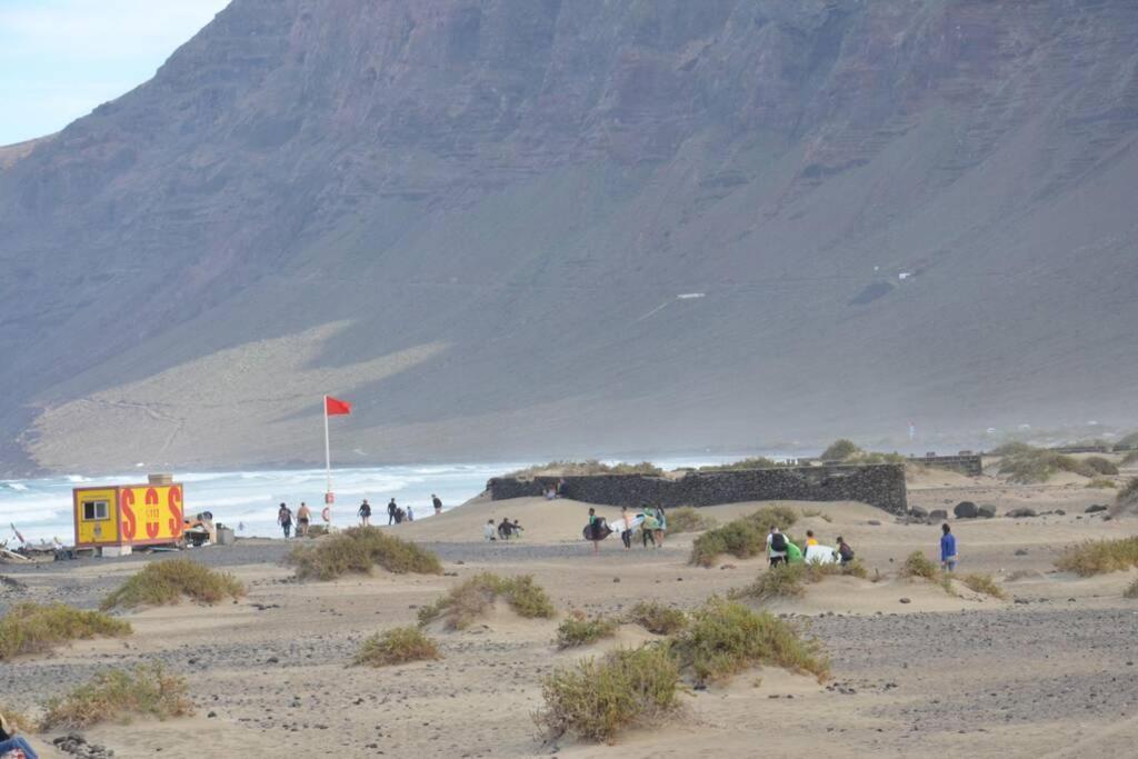 Lanzarote Famara Beach Exterior foto